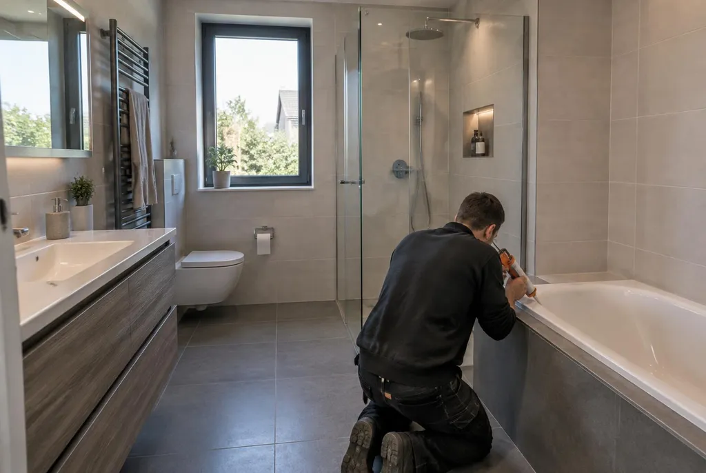Kitbedrijf Bussum – badkamer kit vervangen bij de douche